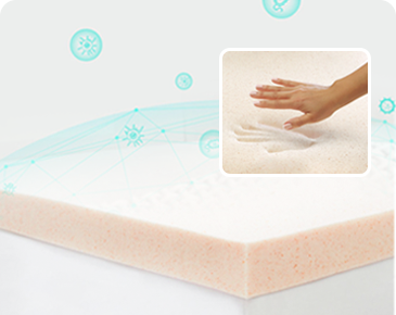 Copper Infused Memory Foam