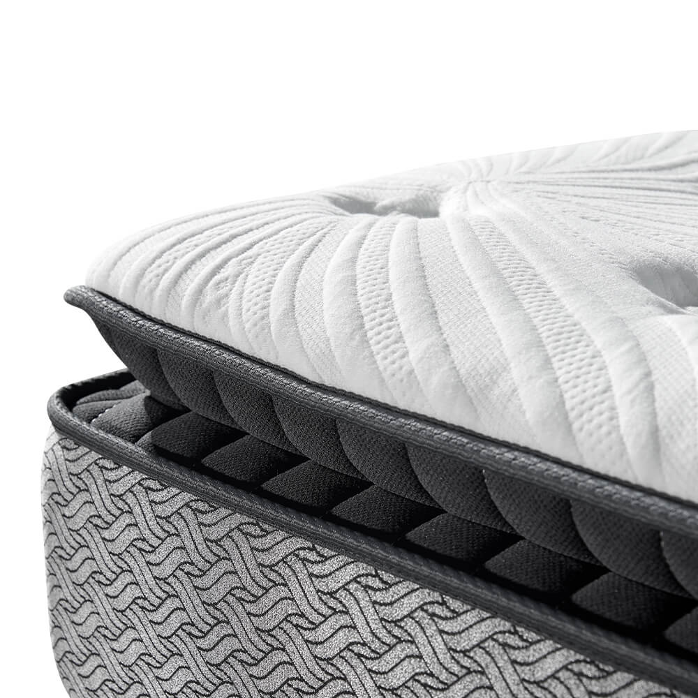 thicken pillowtop memory foam hybird mattress