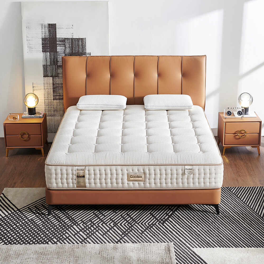 memory foam mattress with innerspring hybrid mattress