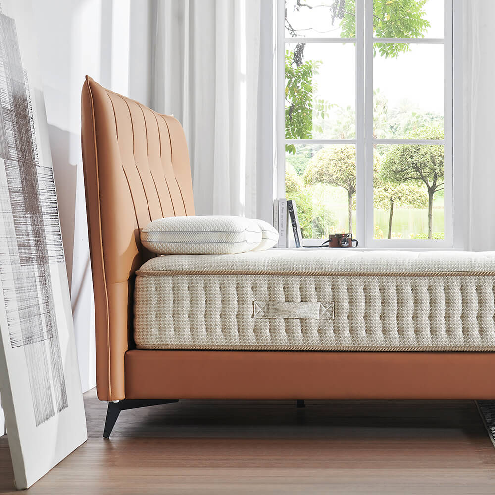 hybrid mattress with foam and spring for optimal support