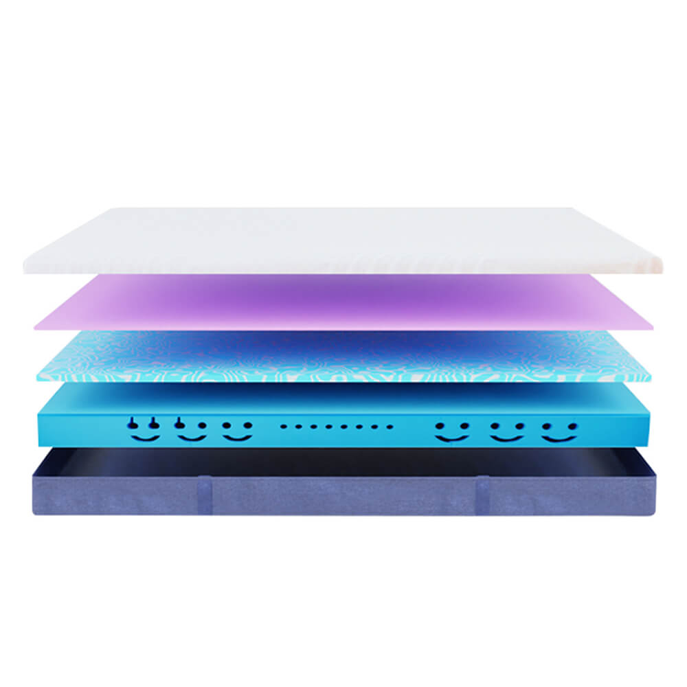 5 layer memory foam mattress fresh copper infusion