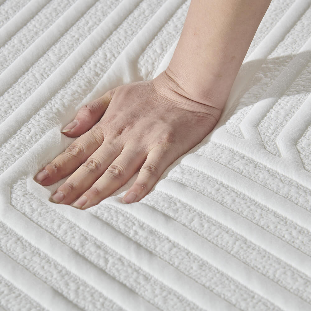 queen memory foam mattress bed with breathable cover