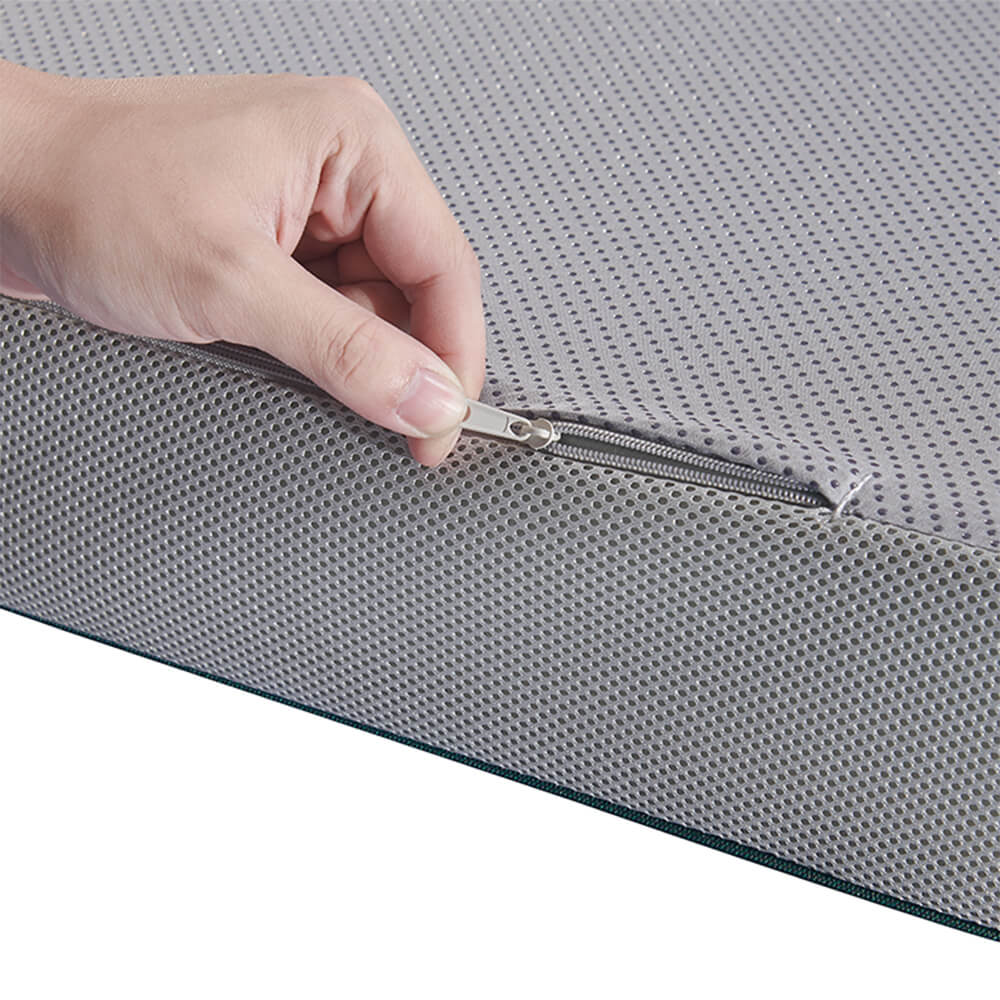 trifolding mattress with removeable cover