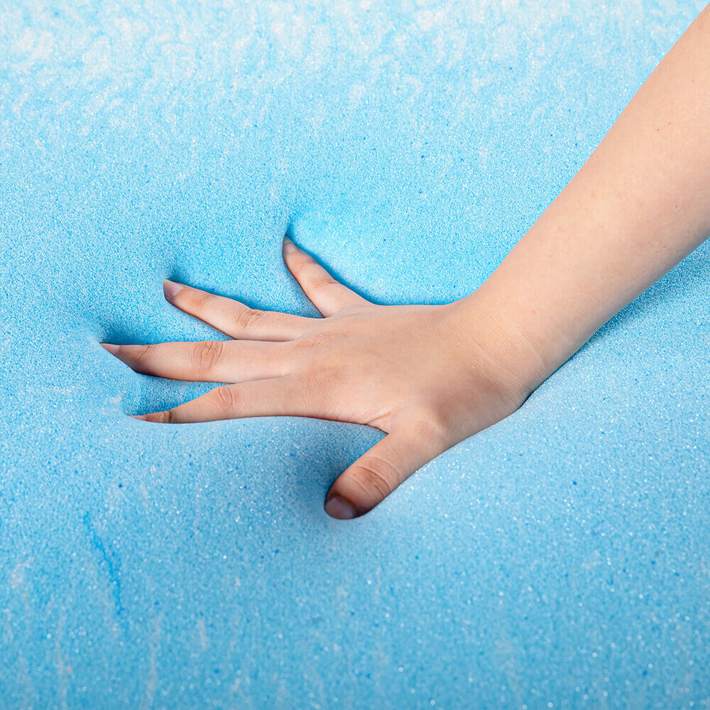 hypoallergenic mattress topper CertiPur Certified foam