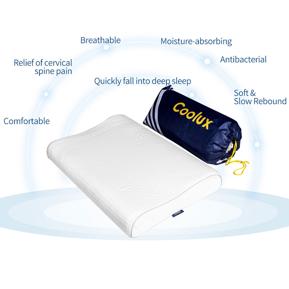 cooling bed pillow for neck pain