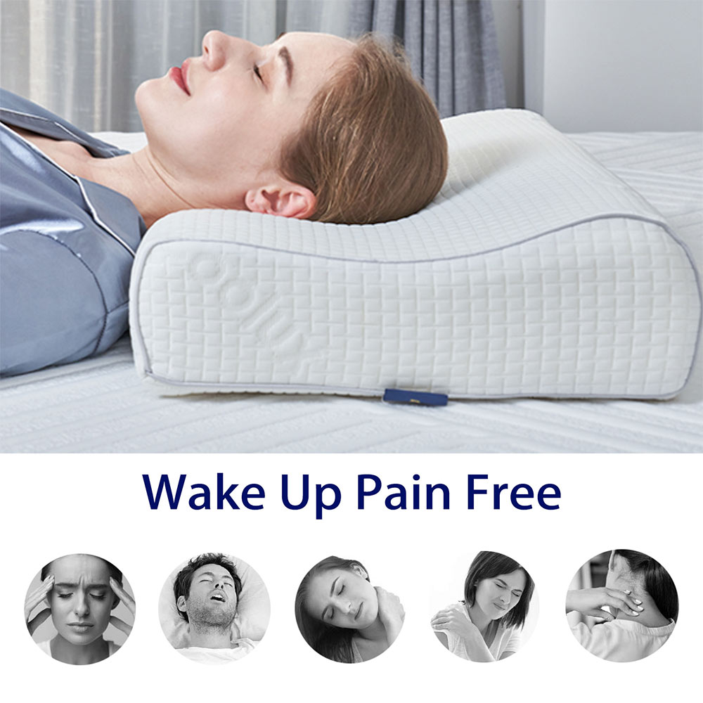 adjustable neck pillows for pain relief sleeping