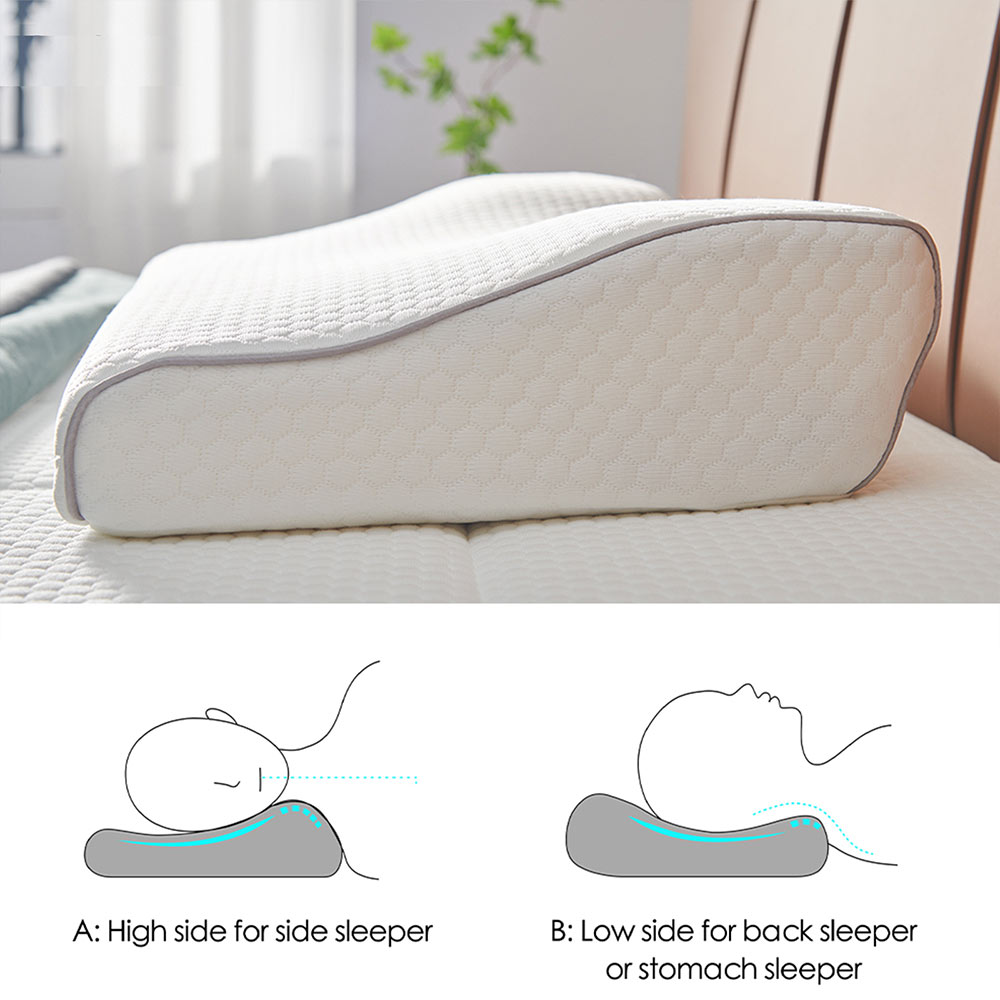adjustable orthopedic pillow for side