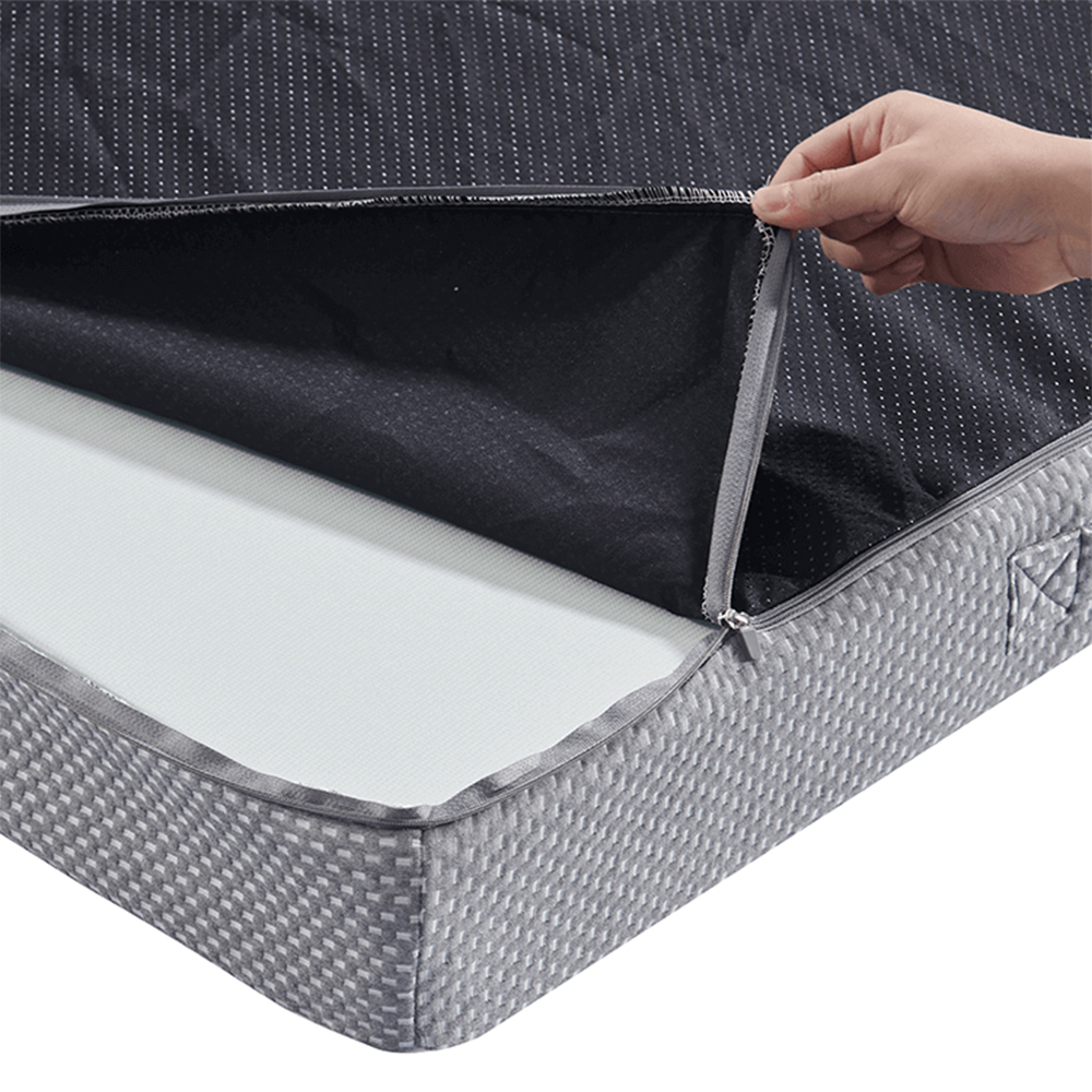 trifolding mattress with removeable cover