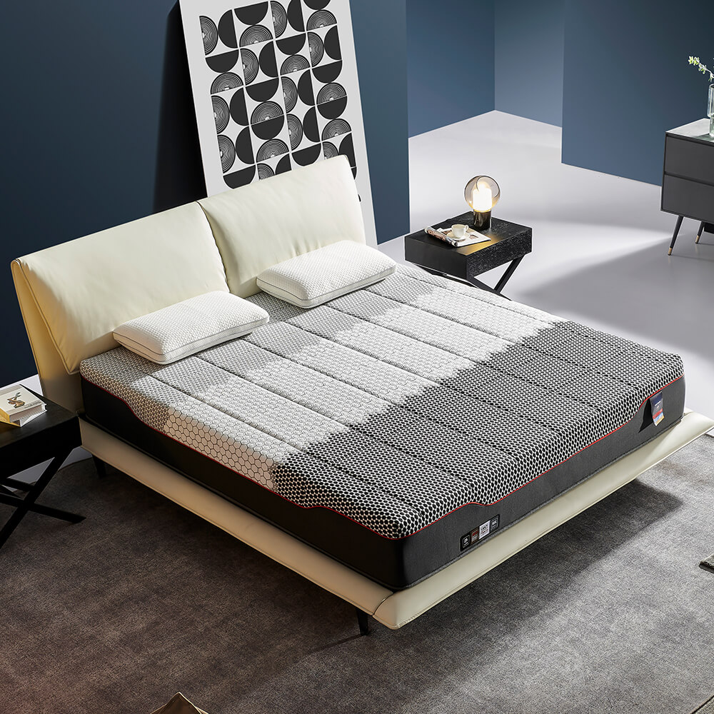 Copper-Infused Air Memory Foam Mattress, 7-Zoned Support & Antimicrobial Protection, CertiPUR-US Certified